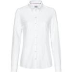 Weiße Langärmelige Festliche Blusen aus Satin maschinenwaschbar für Damen Größe XXL 
