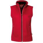 Rote Winddichte Atmungsaktive Hakro Damenmäntel aus Softshell maschinenwaschbar Größe 4 XL für den für den Herbst 