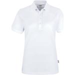 Weiße Melierte Kurzärmelige Hakro Classic Kurzarm-Poloshirts aus Baumwolle maschinenwaschbar für Herren Größe L 