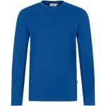 Royalblaue Langärmelige Hakro Rippshirts maschinenwaschbar für Herren Größe 5 XL 