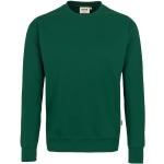 Tannengrüne Hakro Premium Herrensweatshirts aus Polycotton Größe XXL 