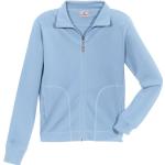 Hellblaue Hakro Interlock Damensweatshirts Größe XS 