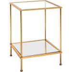Goldene Moderne HAKU Beistelltische & Ablagetische lackiert aus Glas Breite 0-50cm, Höhe 0-50cm, Tiefe 0-50cm 