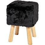 Schwarze HAKU Kleinmöbel aus Massivholz gepolstert Breite 0-50cm, Höhe 0-50cm, Tiefe 0-50cm 