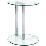 HAKU Beistelltische Glas aus Glas Breite 0-50cm, Höhe 0-50cm, Tiefe 0-50cm 