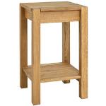 HAKU Möbel Beistelltisch Holz eiche 35,0 x 35,0 x 60,0 cm