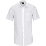 Weiße Kurzärmelige Seidensticker Nachhaltige Kentkragen Hemden mit Kent-Kragen aus Baumwolle für Herren 