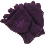 Dunkelgraue Fiebig Fingerlose Kinderhandschuhe & Halbfinger-Handschuhe für Kinder aus Fleece Größe 3 