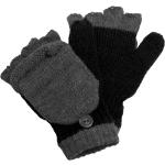 Schwarze Fingerlose Kinderhandschuhe & Halbfinger-Handschuhe für Kinder Größe 3 