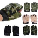 Armeegrüne Fingerlose Handschuhe & Halbfinger-Handschuhe für Herren Einheitsgröße 