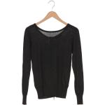 Reduzierte Schwarze Hallhuber Angora-Pullover aus Wolle für Damen Größe S 