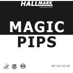 HALLMARK Belag Magic Pips rot 1,5 mm