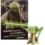 Hallmark Star Wars Yoda Geburtstagskarten aus Papier 