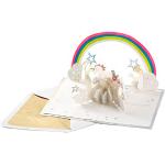 Hallmark Pop-Up-Karten mit Einhornmotiv aus Papier 