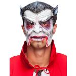 Halloween Halbmaske Vampir Latexmaske Dracula Mottoparty Karneval