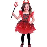 Bunte Amscan Teufel-Kostüme für Kinder 