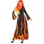 Reduzierte Schwarze Buttinette Teufel-Kostüme aus Jersey für Damen Größe S 