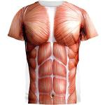Halloween Muskel Anatomie Kostüm Aller Erwachsenen T-Shirt-groß