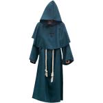 Dunkelgrüne Unifarbene Priester-Kostüme aus Polyester für Damen Größe XXL 
