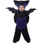 Schwarze Smiffys Fledermaus-Kostüme aus Polyester für Kinder 