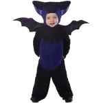 Schwarze Smiffys Fledermaus-Kostüme aus Polyester für Kinder 