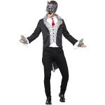 Reduzierte Graue Smiffys Wolf-Kostüme für Herren Größe XL 
