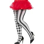 Schwarze Smiffys Karneval-Strümpfe & Fasching-Socken aus Polyester für Damen 