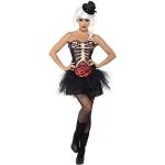 Schwarze Smiffys Burlesque-Kostüme aus Latex für Damen Größe M 