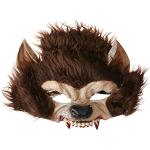 Bunte Smiffys Werwolf-Masken aus Latex für Herren Einheitsgröße 