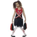 Schwarze Smiffys Cheerleader-Kostüme aus Polyester für Kinder 