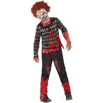 Reduzierte Rote Smiffys Clown-Kostüme & Harlekin-Kostüme aus Polyester für Kinder 