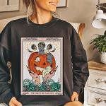 Vintage Katzen-Shirts mit Halloween-Motiv für Herren für den für den Herbst 