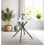 Weiße Runde Tische mit Durchmesser 90 cm günstig online kaufen