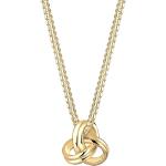 Reduzierte Goldene Elegante Elli Goldketten aus Gold 14 Karat für Damen 