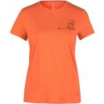 Reduzierte Orange Langärmelige Halti T-Shirts für Damen Größe M 