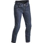 Blaue Stretch-Jeans aus Denim für Damen 