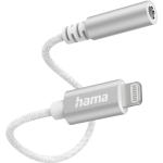 Hama Aux-Adapter Lightning - 3,5-mm-Klinke-Buchse Weiß