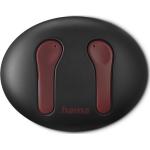 Hama Bluetooth-Kopfhörer Spirit Unchained, True Wireless Earbuds, ENC, FC, RT (16 h), Kopfhörer, Rot, Schwarz