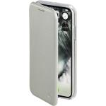 Silberne Hama iPhone X/XS Cases Art: Flip Cases aus Kunststoff 