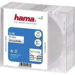 Weiße Hama CD-Hüllen aus Kunststoff 10-teilig 
