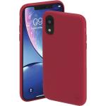 Rote Unifarbene Hama iPhone XR Cases aus PU schmutzabweisend 