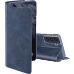 Blaue Samsung Galaxy S22 Hüllen Art: Flip Cases aus Kunstleder 