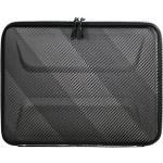 Schwarze Gesteppte Hama Laptop Sleeves & Laptophüllen Art: Hard Cases mit Reißverschluss aus Kunststoff 