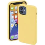Gelbe iPhone 12 Mini Hüllen aus Silikon für kabelloses Laden mini 
