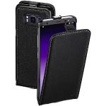 Schwarze Hama Samsung Galaxy S8 Cases Art: Flip Cases mit Bildern aus Leder 