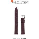 Pinke Hamilton Uhrenarmbänder aus Leder mit Lederarmband 