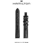 Hamilton Leder Ventura Band-set Leder-schwarz-17/16 H690.244.116