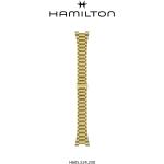 Goldene Hamilton Armbanduhren aus Edelstahl mit Digital-Zifferblatt mit Metallarmband 
