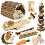Reduzierte Rattenkäfige aus Holz 8-teilig 