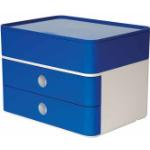 Weiße Han Schubladenboxen DIN A5 aus Kunststoff stapelbar 